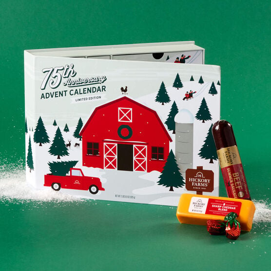 12 Days of Charcuterie Advent Calendar on green background